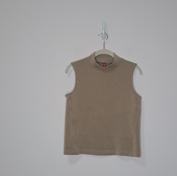 Spanx Air Essentials Mock Meck Beige Small - Picture 2 of 5